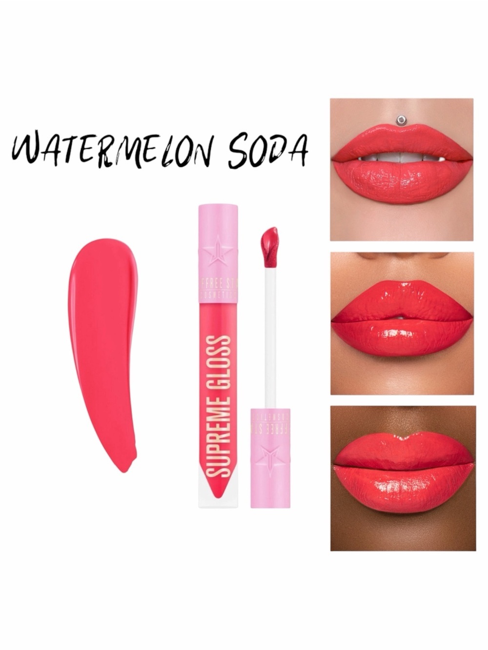 Jeffree Star Supreme Gloss Shade Watermelon Soda